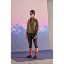Maloja ToadstoolM. 1/1 Fietsjas Dames - Midnight Pastel Leaves 8619 -Maloja maloja albrism 1304292
