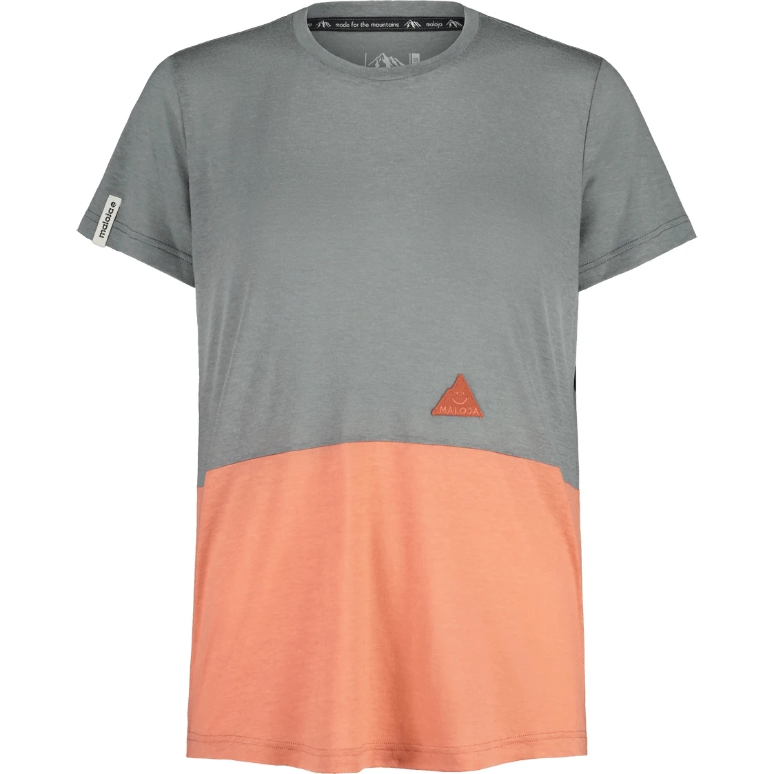 Maloja AlmenrauschM. T-Shirt Dames - Shade Rosewood 8662 1 Maloja AlmenrauschM. T-Shirt Dames - Shade Rosewood 8662