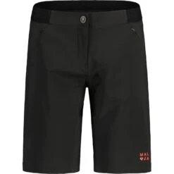 Maloja AnemonaM. Dames Fietsshorts - Moonless 0817