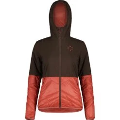 Maloja BaselgaM. Ski Touring Gewatteerd Jas Dames - Chocolate 8775