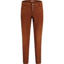 Maloja BeppinaM. Garment Dye Damesbroek - Regular - Chestnut 8670