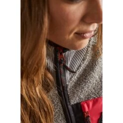 Maloja BirkenpilzM. Mountain Fleece Damesjas - Midnight 8581 -Maloja maloja birkenpilzm 1529900 1