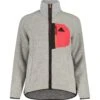 Maloja BirkenpilzM. Mountain Fleece Damesjas - Grey Melange 0114