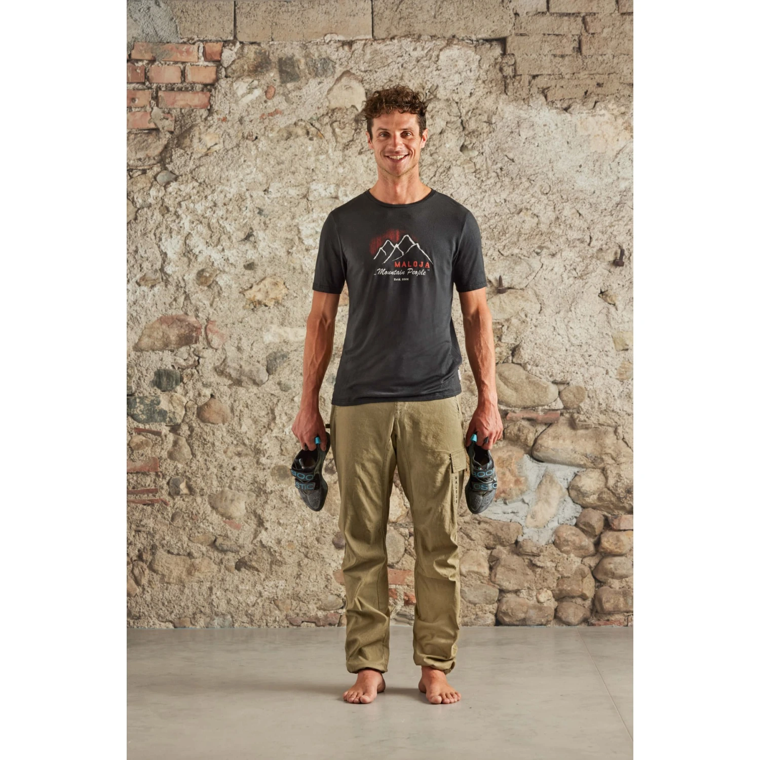 Maloja BrisenM. Boulder Broek - Oak 8675 3 Maloja BrisenM. Boulder Broek - Oak 8675 - Afbeelding 3