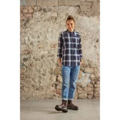 Maloja ChhuM. Organic Hemp Overhemd Dames - Midnight Multi 8618 -Maloja maloja chhum 1530604