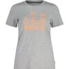 Maloja CuragliaM. Multi 1/2 T-Shirt Dames - Grey Melange 7096