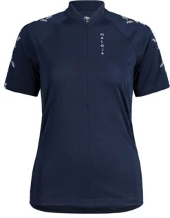 Maloja CuragliaM. All Mountain 1/2 Shirt Met Korte Mouwen Dames - Night Sky 8325