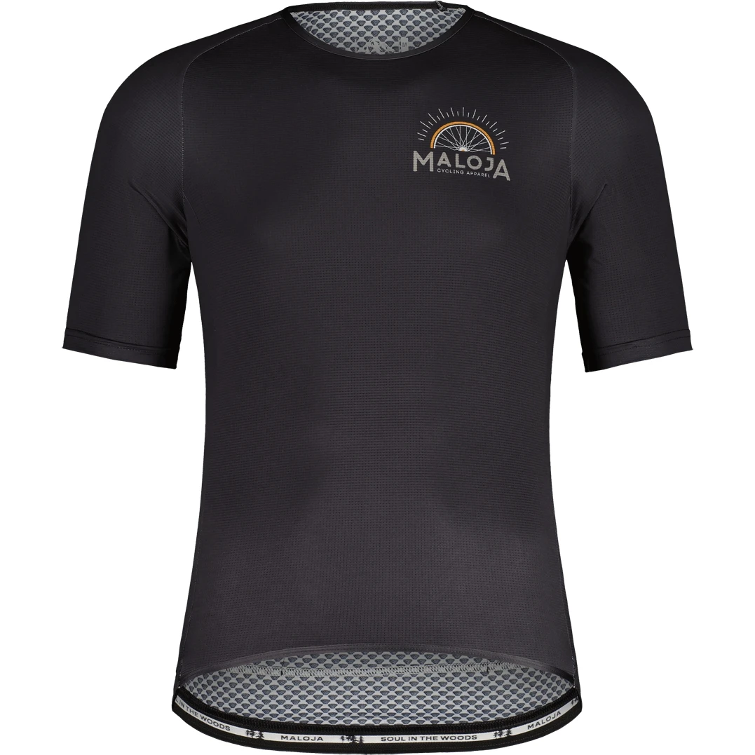 Maloja DaianoM. Fietsshirt Met Korte Mouwen - Moonless 0817 1 Maloja DaianoM. Fietsshirt Met Korte Mouwen - Moonless 0817