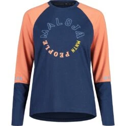 Maloja DiamondM. Enduro Dames Shirt Met Lange Mouwen - Midnight Multi 8618