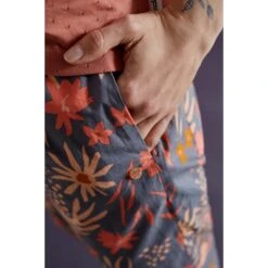 Maloja DumenoM. Dames Biologische Katoen Broek - Midnight Flying Hearts 8611 -Maloja maloja dumenom 1169951 1