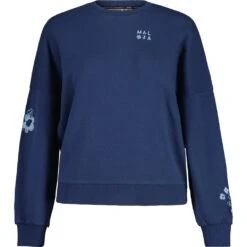 Maloja ElmseeM. Hemp Sweatshirt Dames - Midnight 8581