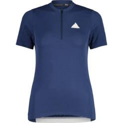 Maloja EscheM. 1/2 Fietsshirt Met Korte Mouwen Dames - Midnight 8581
