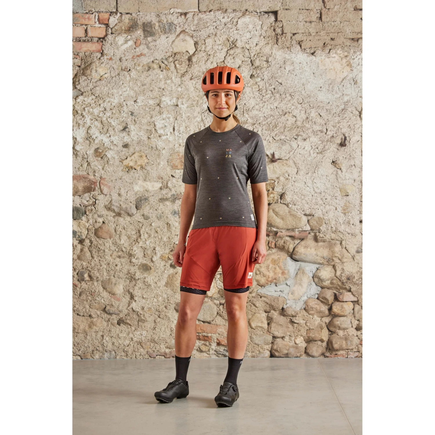Maloja FanesM. Dames Gravel Shorts - Rosehip 8674 3 Maloja FanesM. Dames Gravel Shorts - Rosehip 8674 - Afbeelding 3