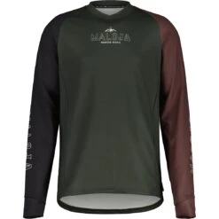 Maloja GaderM. Enduro Thermal Shirt Met Lange Mouwen - Deep Forest Multi 8794