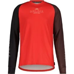 Maloja GaderM. Enduro Thermal Shirt Met Lange Mouwen - Fire Red Multi 8800
