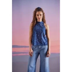 Maloja GenaM. Tanktop Dames - Moonless Dot 8625 -Maloja maloja genam 1171200