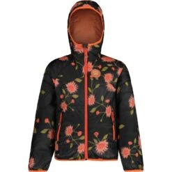 Maloja GenesioU. Alpine Kinderjas Gewatteerd - Moonless Glowflower 8701