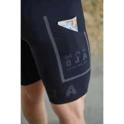 Maloja GoldhaarmoosM. Racefietsshorts Met Bretels - Moonless 0817 -Maloja maloja goldhaarmoosm 1416859