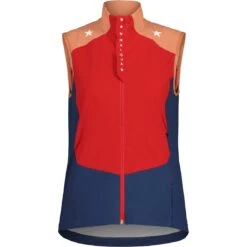 Maloja GrünfinkM. Nordic Hybrid Dames Softshell Vest - Deep Sunset Multi 8688