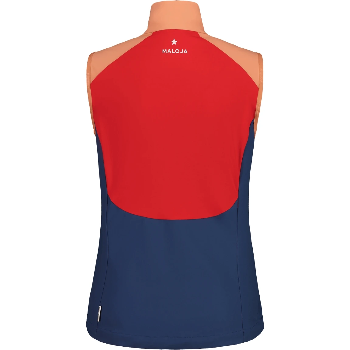 Maloja GrünfinkM. Nordic Hybrid Dames Softshell Vest - Deep Sunset Multi 8688 2 Maloja GrünfinkM. Nordic Hybrid Dames Softshell Vest - Deep Sunset Multi 8688 - Afbeelding 2