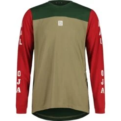 Maloja HaunoldM. Enduro Shirt Met Lange Mouwen - Oak Multi 8762