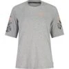 Maloja HolunderM. Dames Shirt Met 3/4-Mouwen - Grey Melange 7096