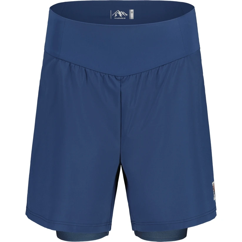 Maloja ImmenblattM. Dames Dubbele Fietsshorts - Midnight 8581 1 Maloja ImmenblattM. Dames Dubbele Fietsshorts - Midnight 8581