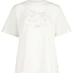 Maloja IseranM. Organic Cotton Dames T-Shirt - Glacier Milk 8585
