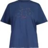 Maloja IseranM. Organic Cotton Dames T-Shirt - Midnight 8581