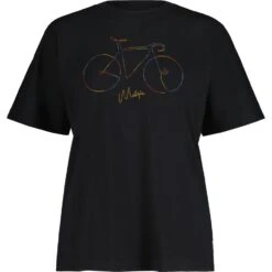 Maloja IseranM. Organic Cotton Dames T-Shirt - Moonless 0817