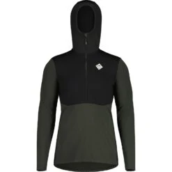 Maloja KalternM. Mountain Midlayer Hybrid Shirt Met Lange Mouwen - Moonless Multi 0821