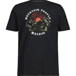 Maloja KapfM. Traceable BioRe T-Shirt - Moonless 0817