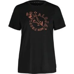 Maloja KarkogelM. 1/2 Cycle Dames T-Shirt - Moonless 0817