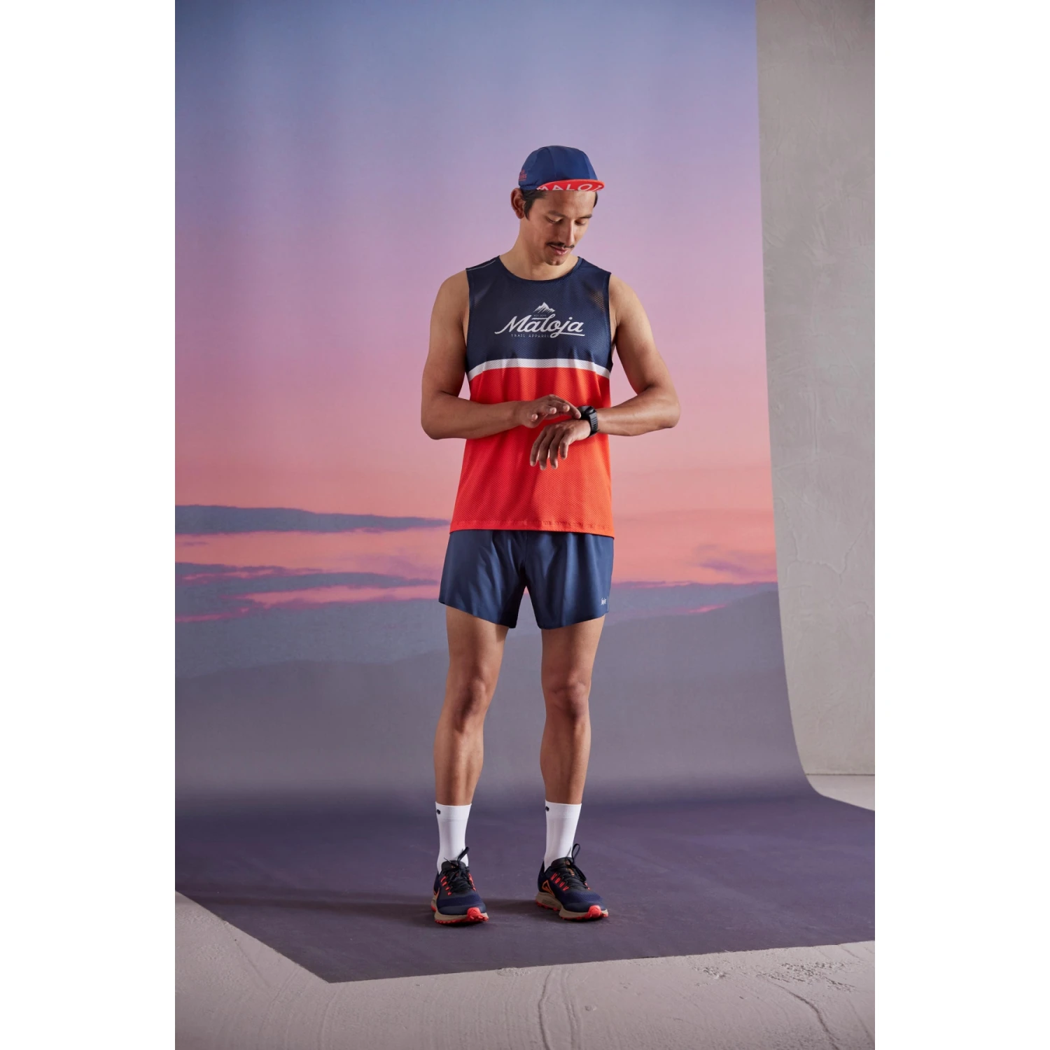 Maloja LavazeM. Trail Hardloopshort - Midnight 8581 3 Maloja LavazeM. Trail Hardloopshort - Midnight 8581 - Afbeelding 3