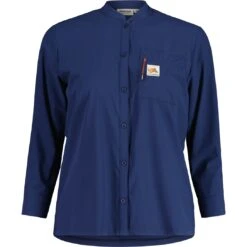 Maloja LindaM. Mountain Dames Blouse - Midnight 8581