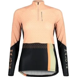 Maloja LohblüteM. Nordic Hardloopshirt Dames - Moonless 0817