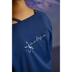 Maloja LunardiM. Yoga Shirt Met Lange Mouwen Dames - Midnight 8581 -Maloja maloja lunardim yoga shirt midnight 8581 3 1299339 1