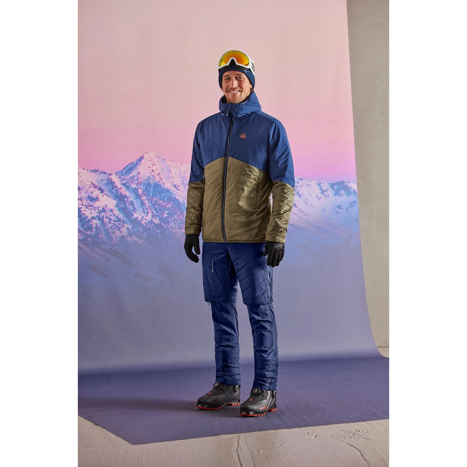 Maloja LurchM. Ski Touring Puffer Short - Moonless 0817 34216 3 Maloja LurchM. Ski Touring Puffer Short - Moonless 0817 34216 - Afbeelding 3