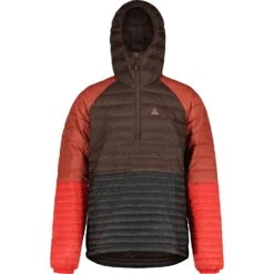 Maloja MacinM. Light Adventure ReDown Capuchon Anorak - Chocolate Multi 8785