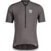 Maloja MannstreuM. 1/2 Fietsshirt Met Korte Mouwen - Stone 0119