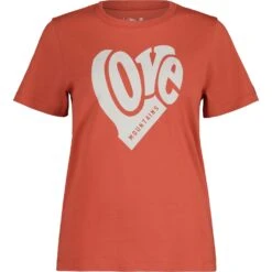 Maloja MargaM. Organic Cotton Dames T-Shirt - Rosehip 8674