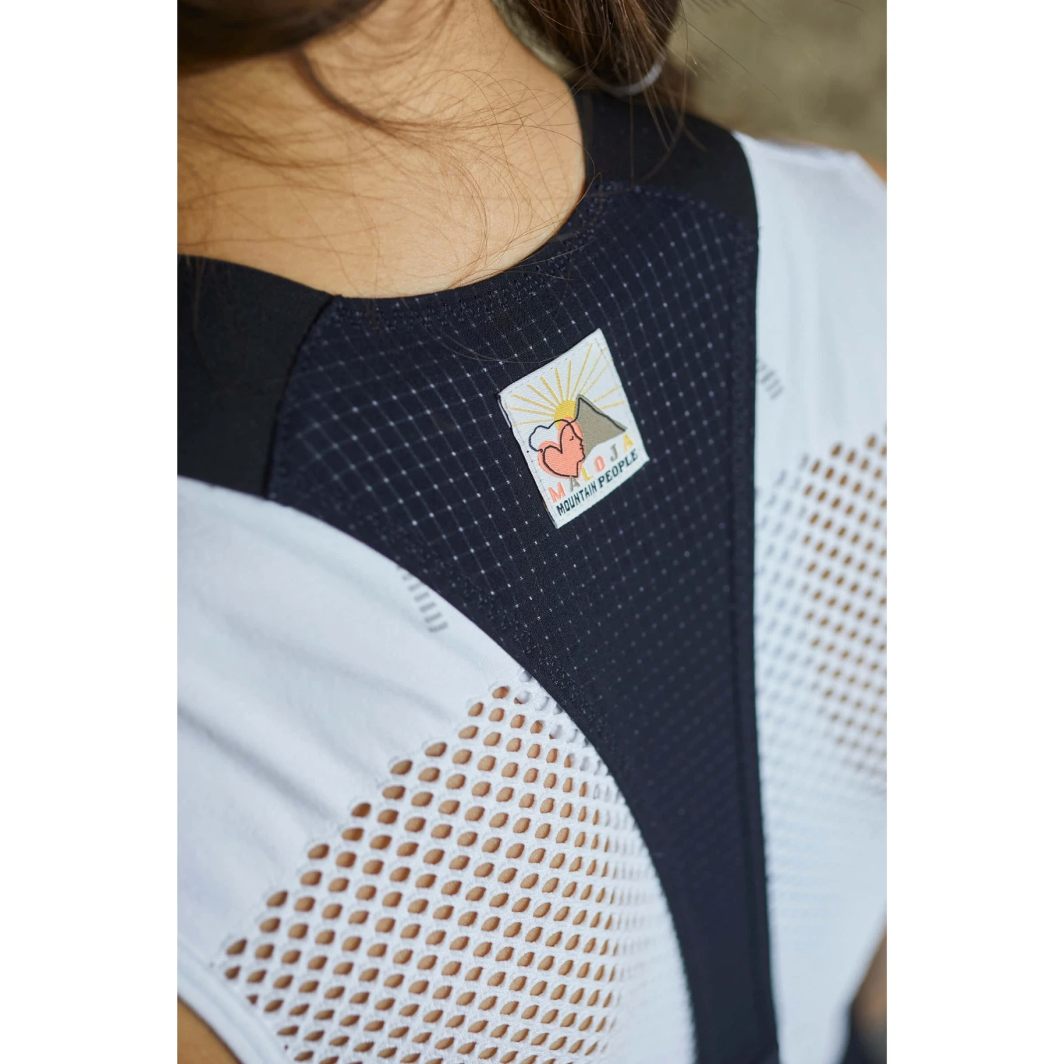 Maloja MarweesM. Dames Fietsshorts Met Bretels - Moonless 0817 3 Maloja MarweesM. Dames Fietsshorts Met Bretels - Moonless 0817 - Afbeelding 3