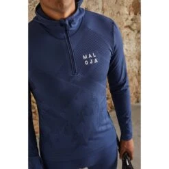 Maloja MauerseglerM. Nordic Freeknit Shirt Met Lange Mouwen - Moonless 0817 -Maloja maloja mauerseglerm 1530645