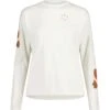 Maloja MizniM. Traceable BioRe Dames Shirt Met Lange Mouwen - Glacier Milk 8585