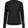 Maloja MizniM. Traceable BioRe Dames Shirt Met Lange Mouwen - Moonless 0817