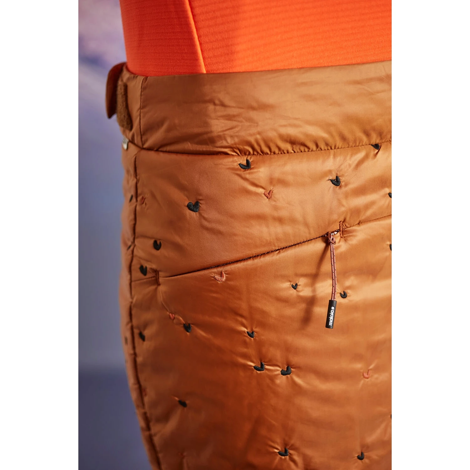 Maloja MonsurM. Alpine Puffer Rok Dames - Moonless 0817 4 Maloja MonsurM. Alpine Puffer Rok Dames - Moonless 0817 - Afbeelding 4