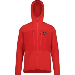 Maloja MoosM. Mountain Fleece Hybrid Jas - Deep Sunset 8669