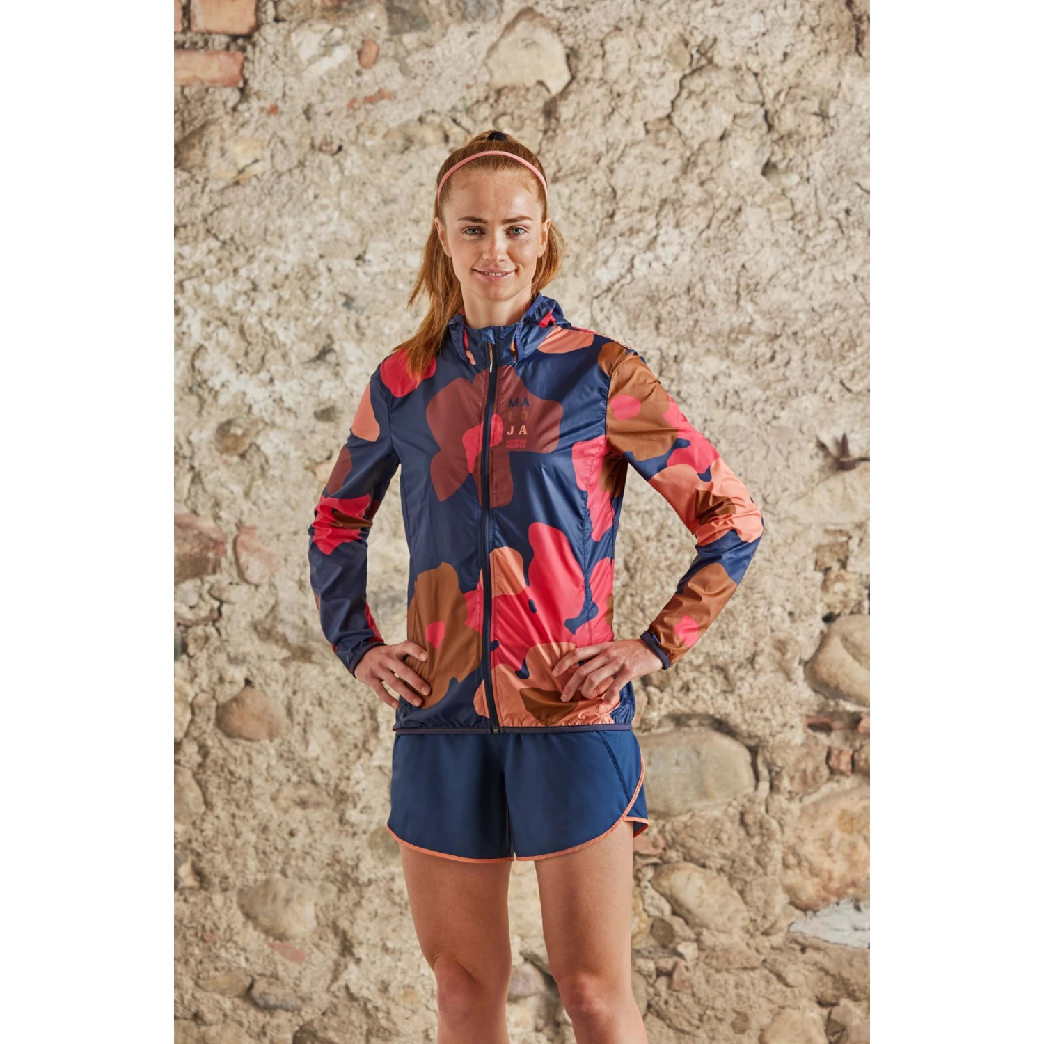 Maloja NelkenwurzM. Dames Trail Running Jas - Midnight Primrose 8745 3 Maloja NelkenwurzM. Dames Trail Running Jas - Midnight Primrose 8745 - Afbeelding 3