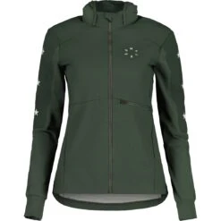 Maloja NeshaM. Nordic Hybrid Softshell Damesjas - Deep Forest 0550
