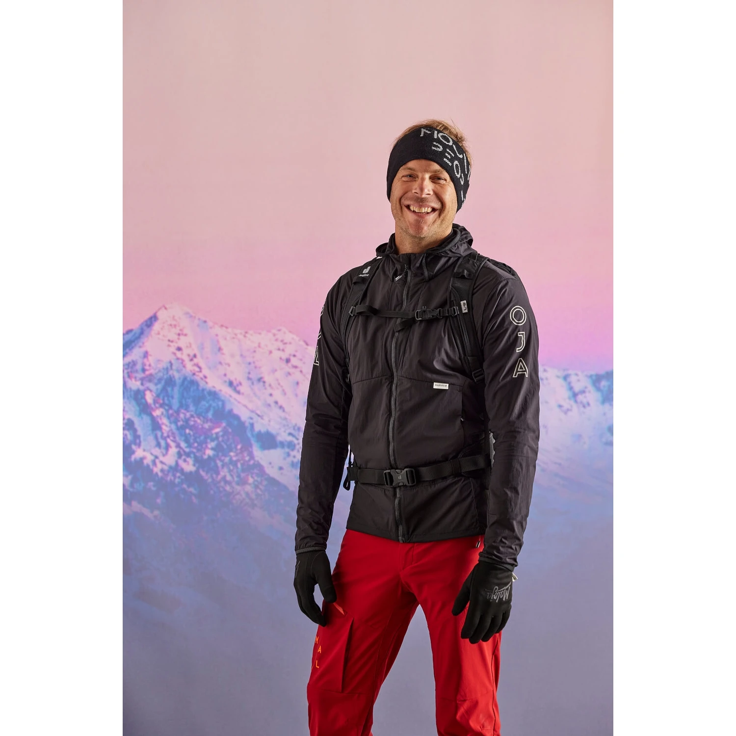 Maloja ParsM. Ski Touring Hybride Jas - Midnight Multi 8618 3 Maloja ParsM. Ski Touring Hybride Jas - Midnight Multi 8618 - Afbeelding 3